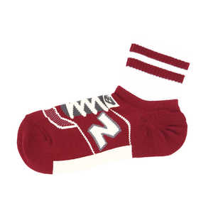 フレンズヒル NB Socks シンエヌビークルー クルーソックスM レッド フレンズヒル NB Socks シンエヌビークルー クルーソックスM レッド