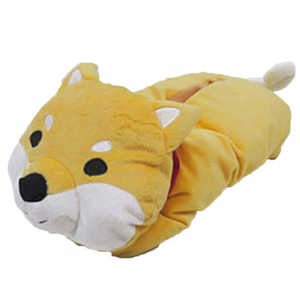 フレンズヒル ティッシュボックスカバー モフモフシバタサン ベージュ フレンズヒル ティッシュボックスカバー モフモフシバタサン ベージュ