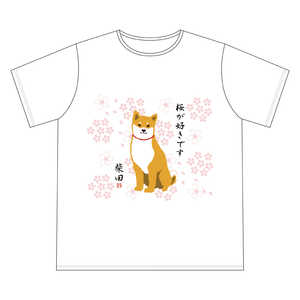 フレンズヒル TシャツM サクラダシバタ ホワイト フレンズヒル TシャツM サクラダシバタ ホワイト