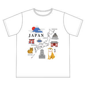 フレンズヒル TシャツM ニホンチズシバタ ホワイト フレンズヒル TシャツM ニホンチズシバタ ホワイト