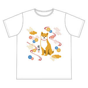 フレンズヒル TシャツL キクモヨウシバタ ホワイト フレンズヒル TシャツL キクモヨウシバタ ホワイト