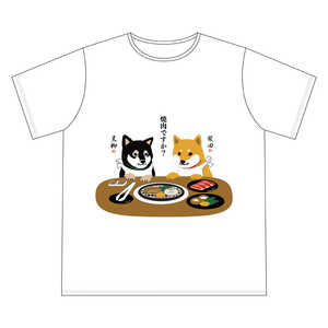 フレンズヒル TシャツS ヤキニクデスカ ホワイト フレンズヒル TシャツS ヤキニクデスカ ホワイト