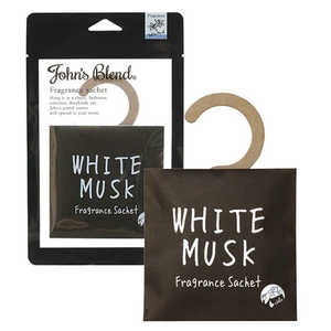 ジョンズブレンド Johns Blend ハンガータイプの フレグランスサシェ ホワイトムスク ジョンズブレンド Johns Blend ハンガータイプの フレグランスサシェ ホワイトムスク