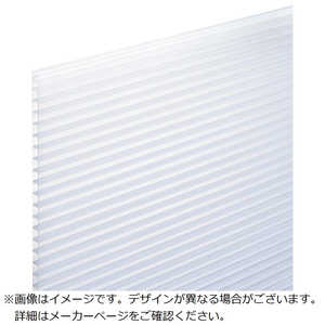 光 光 ポリカ中空ボード乳白半透明 2枚入り 900×1820×4mm(箱入) KTP1894W32