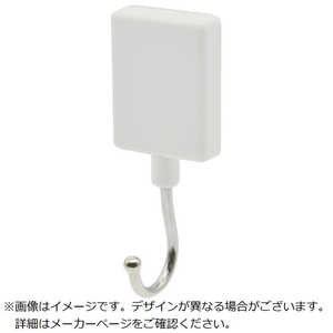 マグエックス マグネットフラットフック(抗菌)M白 MFH3W マグエックス マグネットフラットフック(抗菌)M白 MFH3W