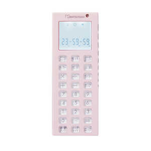 マツヨシ 電卓付点滴タイマー (ピンク) MY2075P マツヨシ 電卓付点滴タイマー (ピンク) MY2075P