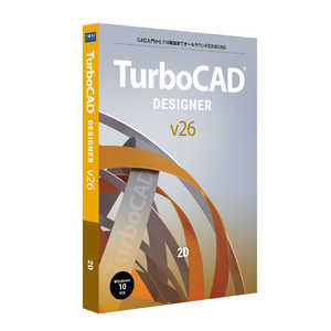 キヤノンITソリューションズ TurboCAD v26 DESIGNER 日本語版 [Windows用] CITSTC26003