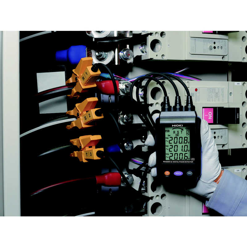 日置電機 日置電機 HIOKI電圧計付検相器PD325950  PD325950 PD325950