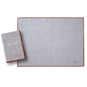 ケーアイ ランチョンマット 布 40cm リネン 麻 プレイスマット 78129326