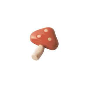 ケーアイ 箸置き 6cm きのこ 陶器 ハシオキ6CMキノコトウキニッ