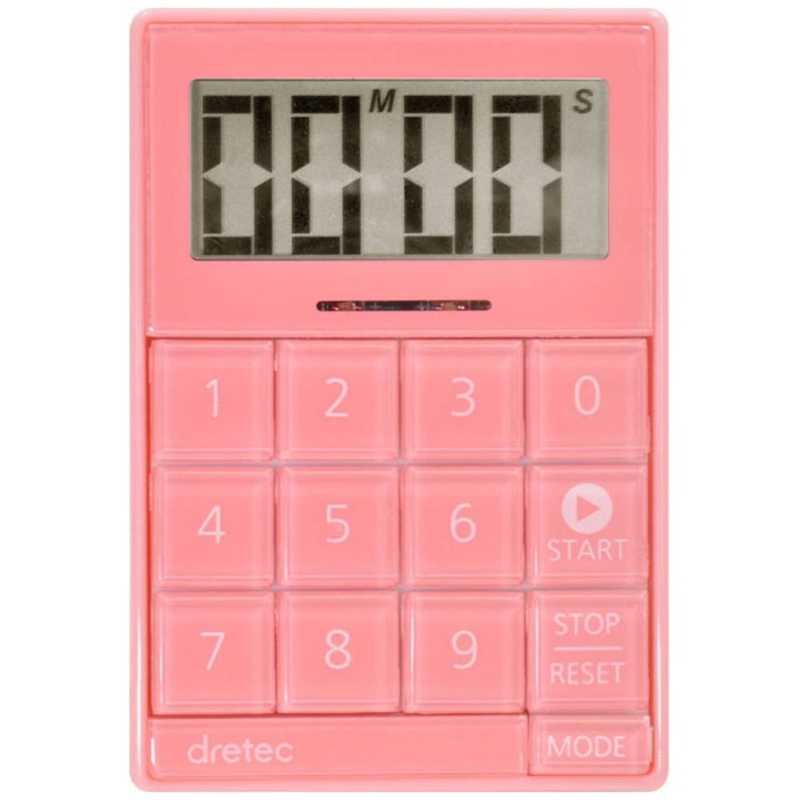 ドリテック キュｰビックタイマｰ T 549pk ピンク系