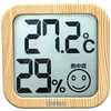 ドリテック デジタル温湿度計 O‐271NW (ナチュラルウッド)