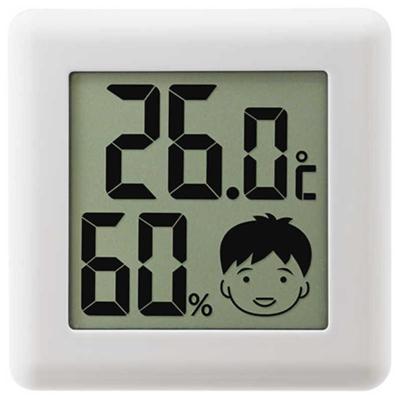 ドリテック ドリテック デジタル温湿度計 ピッコラ O282WT O282WT