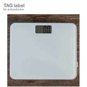 TAG label by amadana 体重計 AT-WS21-WT