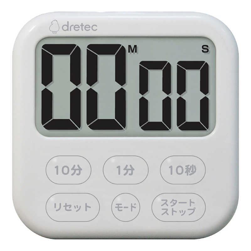 ドリテック 大画面タイマー シャボン6 ホワイト T 615wt の通販 カテゴリ 日用品 化粧品 医薬品 ドリテック Dretec 家電通販のコジマネット 全品代引き手数料無料