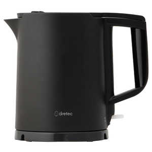 ドリテック 電気ケトル「ピタポット」 ［0.8L］ PO-377BK