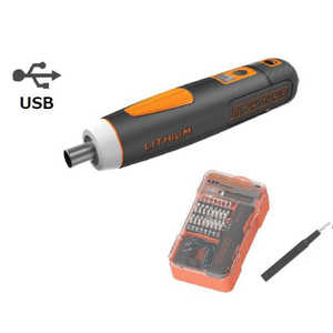 ブラック＆デッカー プッシュドライバー BD40K27_