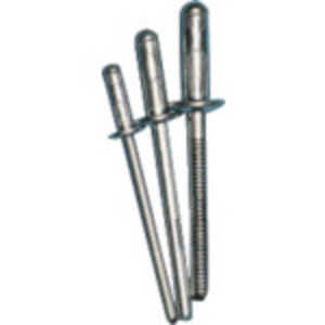 ポップリベットファスナー 高圧着HRリベット(オール鉄)φ4.8､(1000本) SD64HR