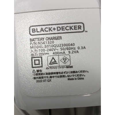 BLACK&DECKER コードレス スティッククリーナー BHFEA420J（2023年製） ブラック＆デッカー（BLACK & DECKER） スティッククリーナー