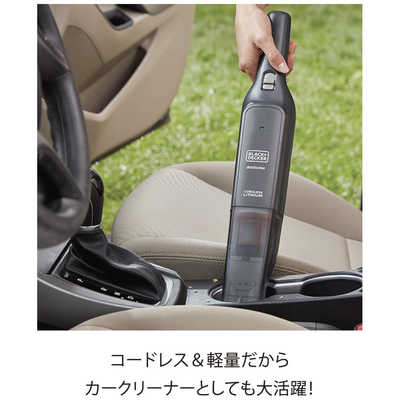 ブラック＆デッカー 10.8Vハンディクリーナー HLVC320B の通販