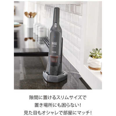 ブラック＆デッカー 10.8Vハンディクリーナー HLVC320B の通販