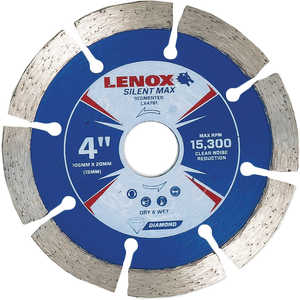 LENOXサイレントマックスセグメント105静音ダイヤモンドホイール LX4781 LENOXサイレントマックスセグメント105静音ダイヤモンドホイール LX4781