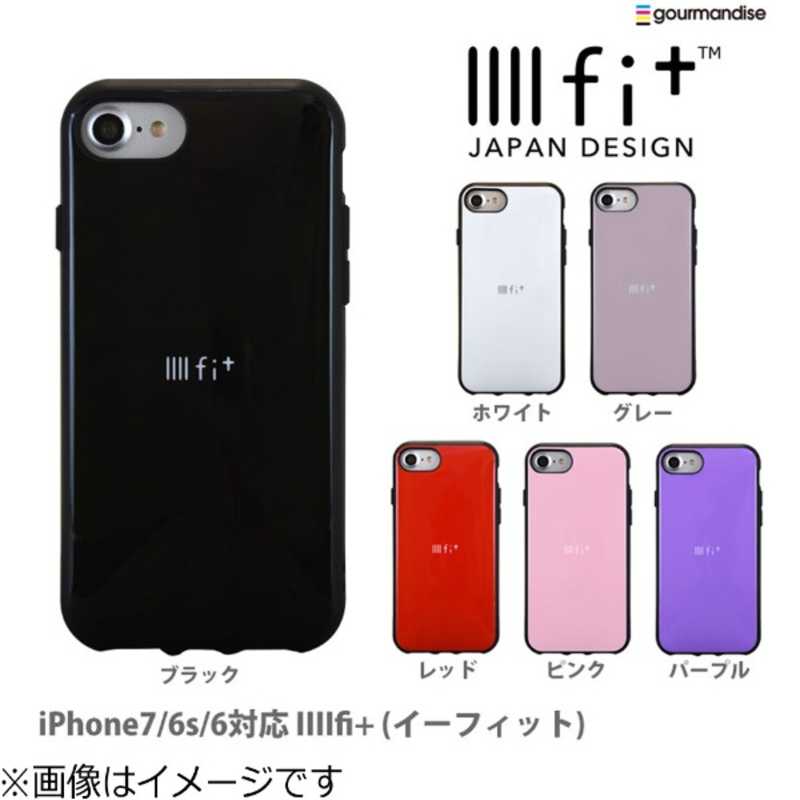 グルマンディーズ グルマンディーズ iPhone 7 / 6s / 6用　IIIIfi+ イーフィットケース　レッド　IFT-01RD IFT-01RD IFT-01RD
