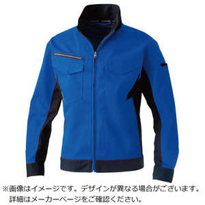桑和 3472-00 長袖ブルゾン ブルー SS 3472008SS 桑和 3472-00 長袖ブルゾン ブルー SS 3472008SS