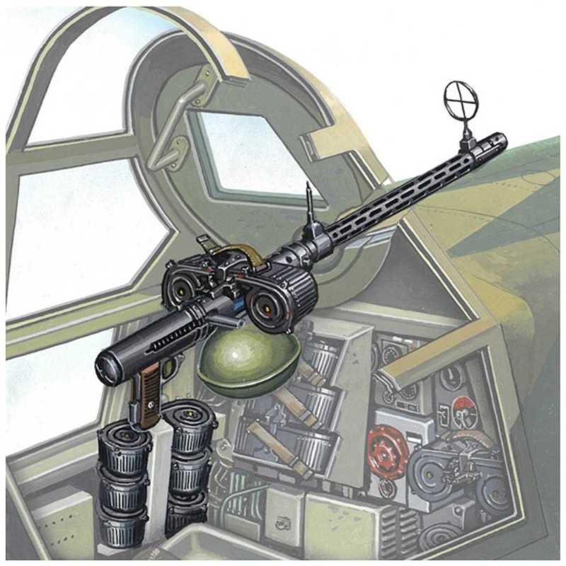 ファインモールド ファインモールド 1/48 航空機用ナノ･アヴィエーションシリーズ MG15 7.92mm旋回機銃(海軍一式/陸軍九八式) MG15 7.92mm旋回機銃(海軍一式/陸軍九八式)