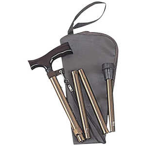 ミキ アルミ杖 ベーシック (伸縮折りたたみ) MRA-01221 ブラウン ミキ アルミ杖 ベーシック (伸縮折りたたみ) MRA-01221 ブラウン