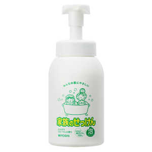 ミヨシ石鹸 家族のせっけん 泡のボディソープ 600ml ミヨシ石鹸 家族のせっけん 泡のボディソープ 600ml