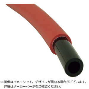 千代田通商 チヨダ エルフレックス スパッタ防止用二重管チューブ 10mm/100m 赤 LE10R100M 千代田通商 チヨダ エルフレックス スパッタ防止用二重管チューブ 10mm/100m 赤 LE10R100M