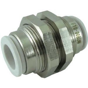 千代田通商 ファイブバルクヘッドユニオン W(白)10mm F1000BUW 千代田通商 ファイブバルクヘッドユニオン W(白)10mm F1000BUW