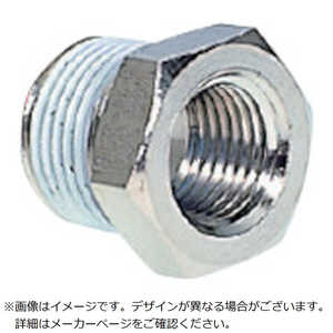 千代田通商 チヨダブッシュメッキ付Rc1/8・R1/4 B1F2MN 千代田通商 チヨダブッシュメッキ付Rc1/8・R1/4 B1F2MN