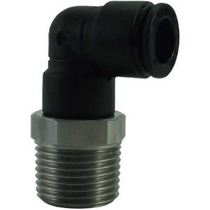 千代田通商 ファイブSUSメイルエルボ 8mm・R3/8 FS803ML 千代田通商 ファイブSUSメイルエルボ 8mm・R3/8 FS803ML