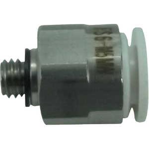 千代田通商 ファイブSUSメイルコネクタ 白 6mm･M5X0.8 FS6M5MW