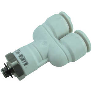 千代田通商 ファイブSUSメイルブランチワイ 白 6mm･M5X0.8 FS6M5MYW