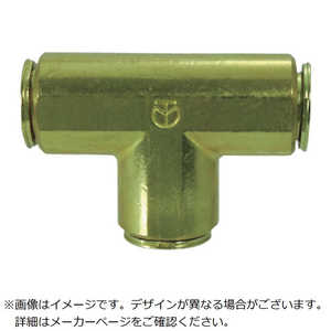 千代田通商 チヨダ 冷却水配管用タッチコネクターフジVタイプユニオンティ(金属) 8mm 800UTBV