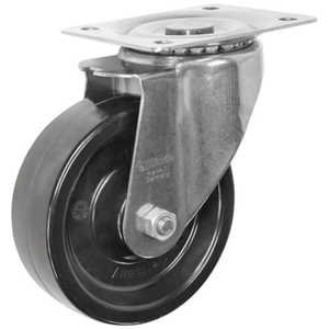 シシクアドクライス シシク 耐熱樹脂車輪付キャスター 自在 150径 ステンレス LIXPHN150G シシクアドクライス シシク 耐熱樹脂車輪付キャスター 自在 150径 ステンレス LIXPHN150G