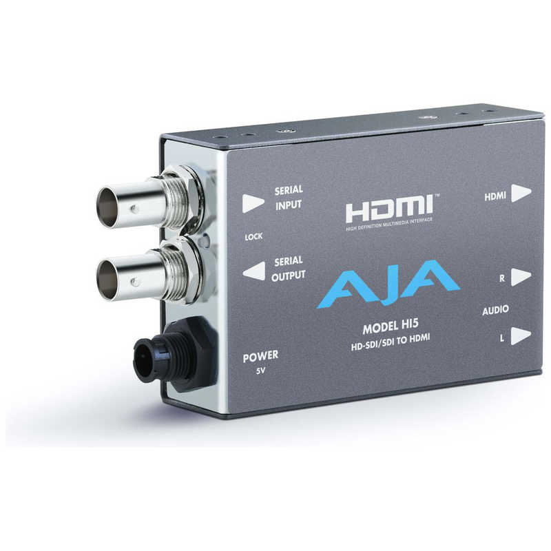 AJA AJA HD/SD-SDI → HDMI ビデオ/オーディオコンバーター Hi5 HI5 HI5