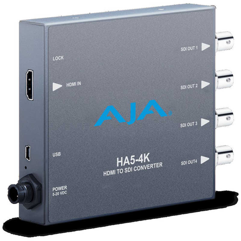 AJA AJA [HDMI 入力-出力 SDIx4] ミニコンバーター HA54K HA54K