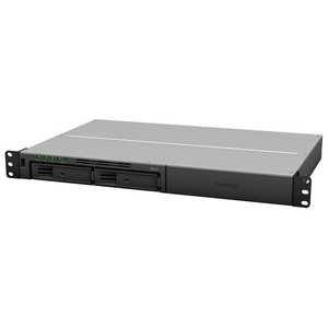 SYNOLOGY 1Uラックマウント型NASストレージキット【HDD･SSD無】3.5/2.5インチ(2ベイ) RS217