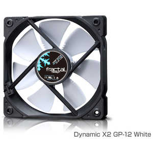 FRACTALDESIGN ե[120mm/1200RPM] Fractal Design Dynamic X2 GP-12 White FD-FAN-DYN-X2-GP12-WT