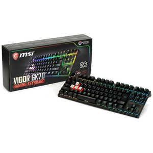 MSI ゲーミングキーボード　ブラック VIGORGK70CSJP