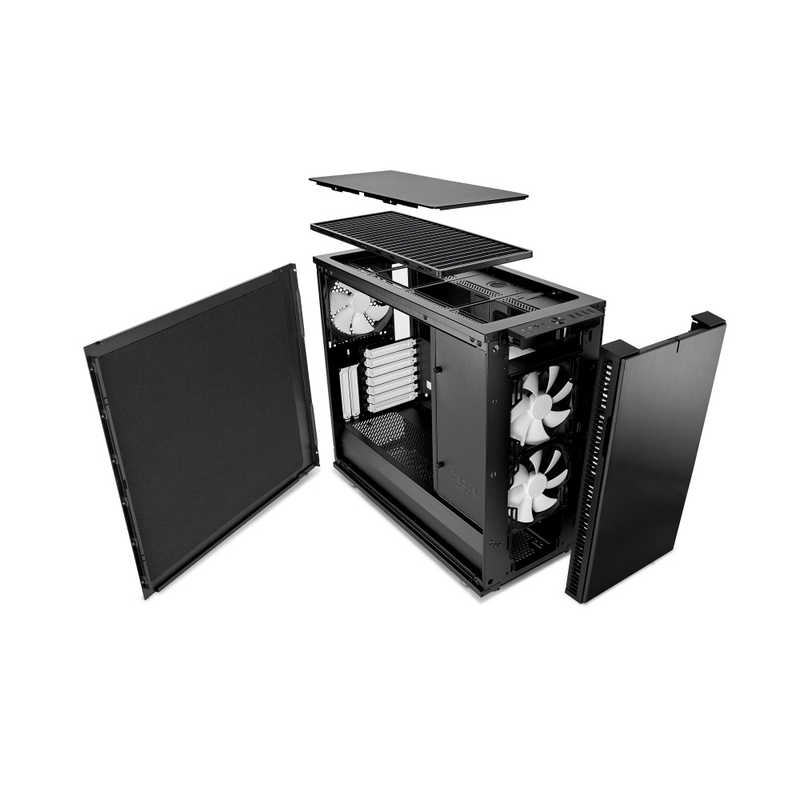 Fractaldesign Pcケース Define R6 Black Usb3 1 Gen2 Usb C ブラック Fd Ca Def R6c Bk の通販 カテゴリ パソコン 周辺機器 プリンター Fractaldesign 家電通販のコジマネット 全品代引き手数料無料