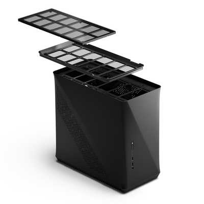 FRACTALDESIGN PCケース Era ITX Carbon - TG カーボン FD-CA-ERA-ITX