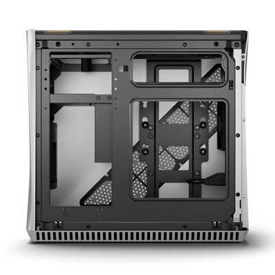 FRACTALDESIGN PCケース Era ITX Silver - White Oak シルバー FD-CA
