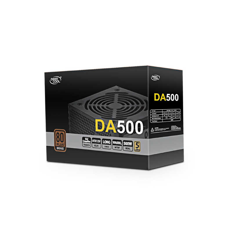 DEEPCOOL DEEPCOOL PC電源 DA500［500W /ATX /Bronze］ DP-BZ-DA500N DP-BZ-DA500N