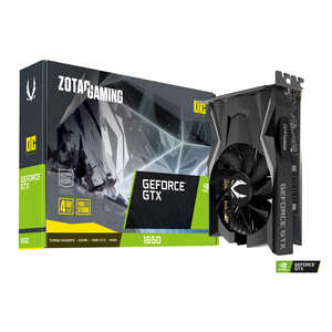 ZOTAC GAMING GeForce GTX 1650 OC GDDR6「バルク品」 ZTGTX1650-4GBOCGDR6/ZT-T16520F-10L