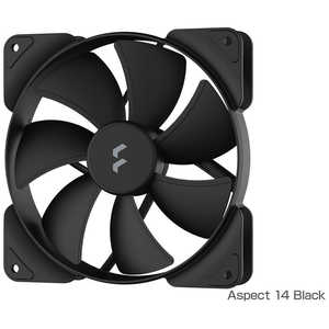 FRACTALDESIGN ե 140mm/1000RPM Aspect 14 Black FD-F-AS1-1401